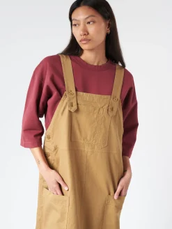 Hot - Ranch Dress in Cotton Twill Women Dresses