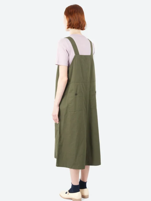 Hot - Ranch Dress in Cotton Twill Women Dresses