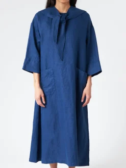 New - Sailor Dress in Linen Twill Women Dresses