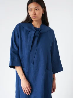 New - Sailor Dress in Linen Twill Women Dresses