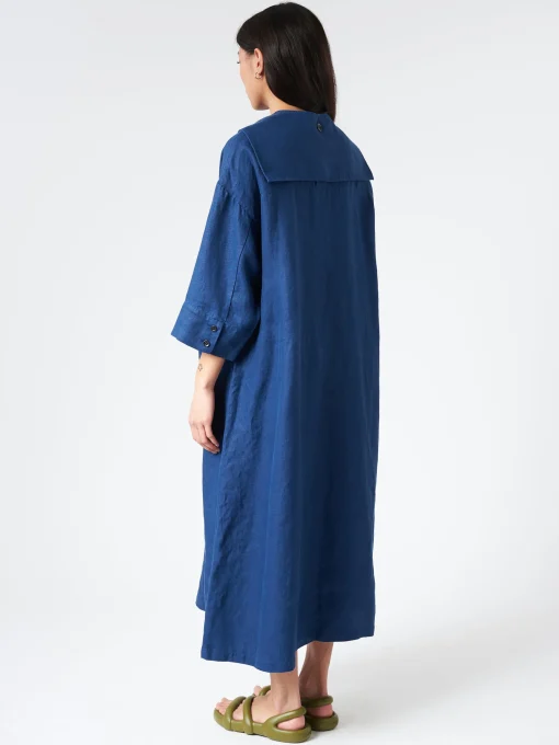 New - Sailor Dress in Linen Twill Women Dresses