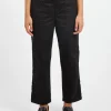 Fashion - Tie Waist Pants in Women Pants