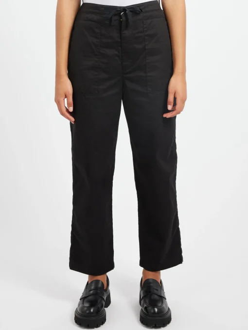 Fashion - Tie Waist Pants in Women Pants
