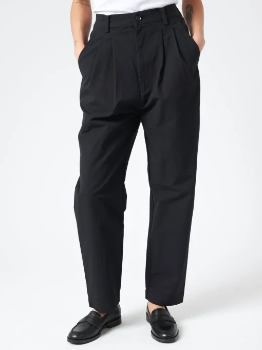 Outlet - Weather Cloth Tapered Tuck Pants in Women Pants | Overalls & Jumpsuits