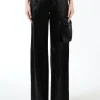 Fashion Shiny Cargo Trackpants Women Pants