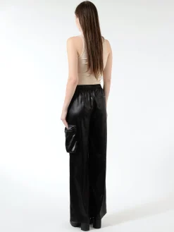 Fashion Shiny Cargo Trackpants Women Pants