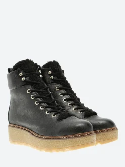 Outlet - Bex Warm Lining Boot in Black Women Overalls & Jumpsuits | Boots