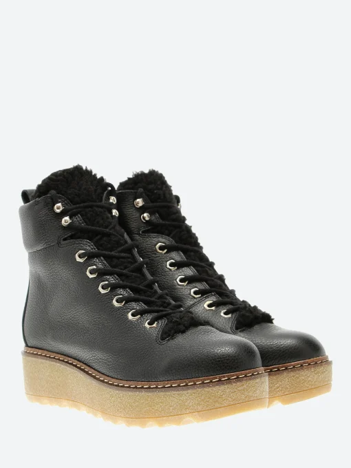 Outlet - Bex Warm Lining Boot in Black Women Overalls & Jumpsuits | Boots