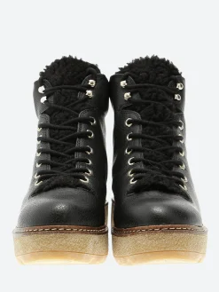 Outlet - Bex Warm Lining Boot in Black Women Overalls & Jumpsuits | Boots