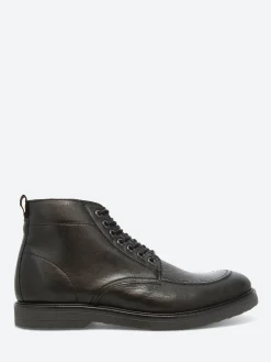 Best - Kip Apron Boot in Black Water Repellant Leather Boots