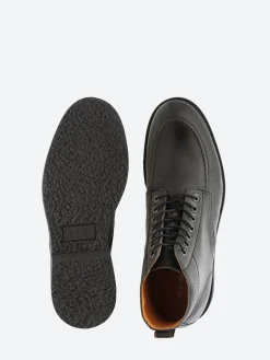 Best - Kip Apron Boot in Black Water Repellant Leather Boots