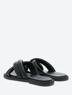 Outlet - Lotta Cross Mule in Black Women Overalls & Jumpsuits | Slides