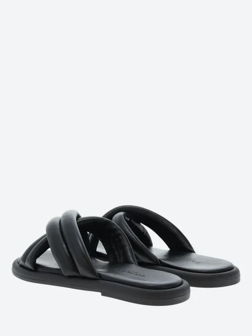 Outlet - Lotta Cross Mule in Black Women Overalls & Jumpsuits | Slides