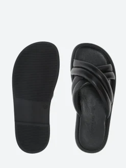 Outlet - Lotta Cross Mule in Black Women Overalls & Jumpsuits | Slides