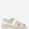 Best - Posey Fisherman L in Off White Women Overalls & Jumpsuits | Sandals