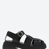 Hot - Posey Fisherman L in Black Women Overalls & Jumpsuits | Sandals