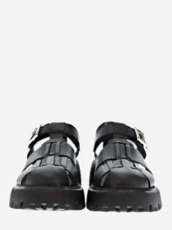 Hot - Posey Fisherman L in Black Women Overalls & Jumpsuits | Sandals