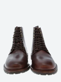 Sale - York Lace Boot Leather in Brown Boots