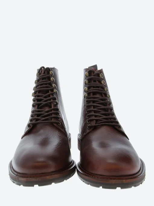 Sale - York Lace Boot Leather in Brown Boots
