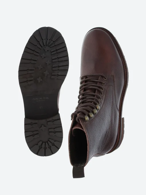 Sale - York Lace Boot Leather in Brown Boots