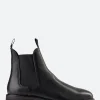 Fashion - York Leather Chelsea Boot in Black Boots