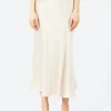 Fashion - Long Bias Cut Skirt in Women Skirts