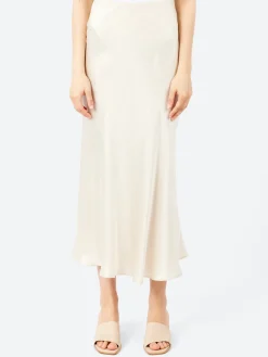 Fashion - Long Bias Cut Skirt in Women Skirts