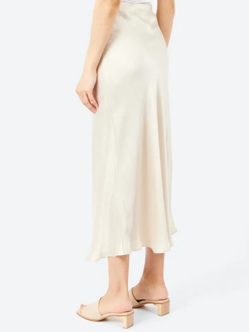 Fashion - Long Bias Cut Skirt in Women Skirts