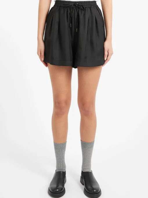 Hot - Twill Slouch Shorts in Women Shorts