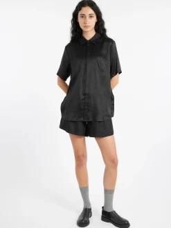 Hot - Twill Slouch Shorts in Women Shorts