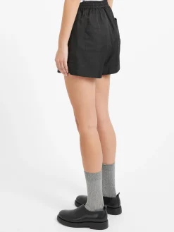 Hot - Twill Slouch Shorts in Women Shorts