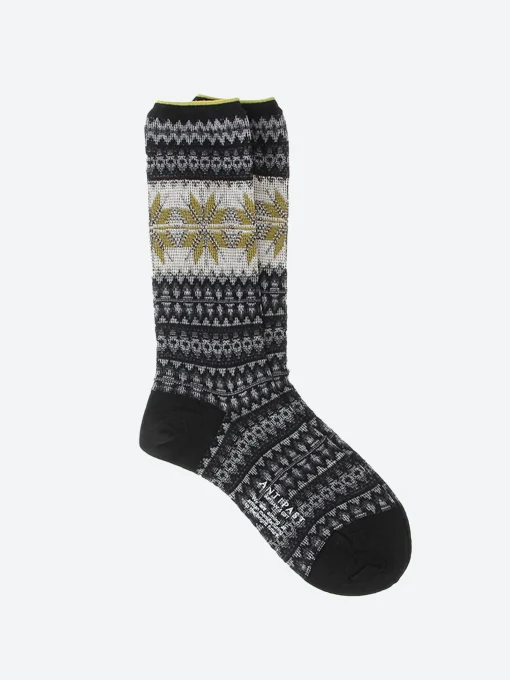 Clearance Snow Crystal Crew Sock Women Socks & Hosiery | Belts
