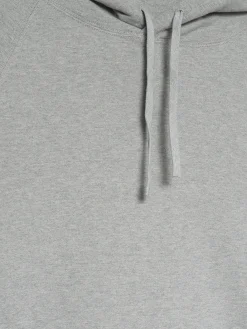 Online - Recycled Cotton Pullover Hoodie in Medium Grey Women Sweatshirts | Tops & Blouses