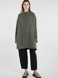 Online - Candide Shirt Dress in Gris Clair Women Dresses