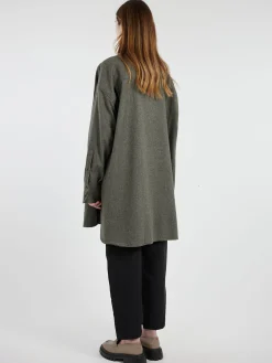 Online - Candide Shirt Dress in Gris Clair Women Dresses