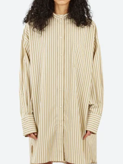 Fashion - Diane Dress in Beige and Ecru Women Dresses