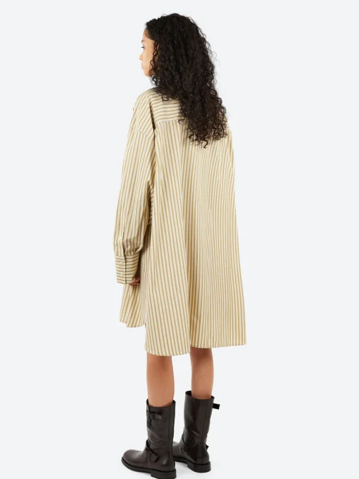 Fashion - Diane Dress in Beige and Ecru Women Dresses