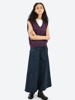 Discount - Sonia Vest in Violet Fonce Women Tops & Blouses | Knitwear