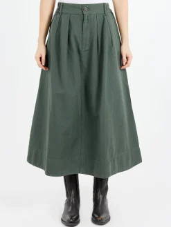 Online - Valetti Skirt in Bleu Gris Women Skirts | Overalls & Jumpsuits