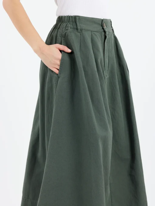 Online - Valetti Skirt in Bleu Gris Women Skirts | Overalls & Jumpsuits