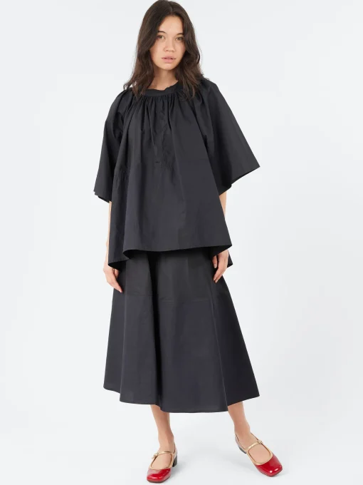 Online - Barcelona in Black and Midnigh Combi 4 Women Tops & Blouses
