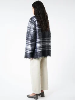 Discount - Croft Coat in Black Tartan Women Outerwear