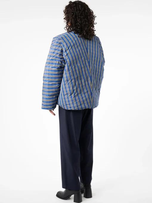 Hot - Origin Puffer Jacket in Blue and Black Women Outerwear