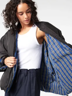 Hot - Origin Puffer Jacket in Blue and Black Women Outerwear