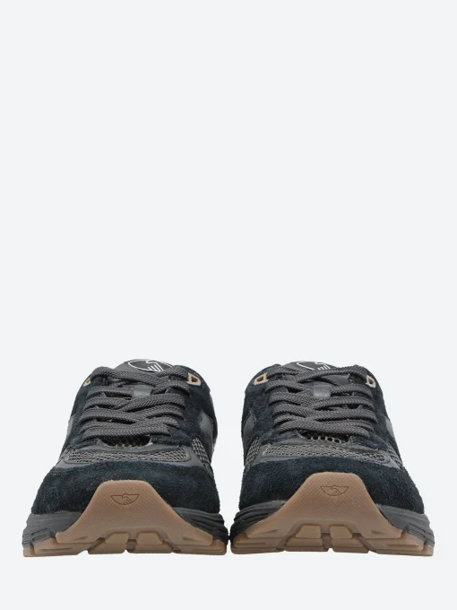 New - Amiel S-Strike in Tech Black Sneakers