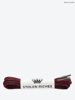 Outlet - Boot Lace 54" in Der Alte Burgundy Clothing & Shoe Care | Shoe Care