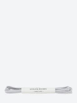Discount - Brights Dress Laces 32" in Isolar Silver Clothing & Shoe Care | Shoe Care