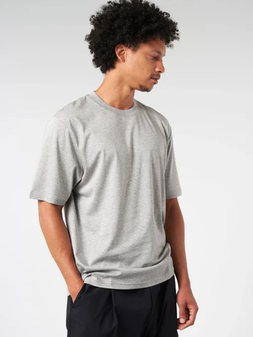 Fashion - Bric T-Shirt in Grey Marl T-Shirts