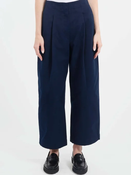 Outlet - Dordoni Pant in Darkest Navy Women Pants