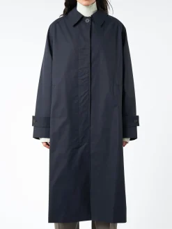 Hot - Holin Coat in Dark Navy Women Outerwear